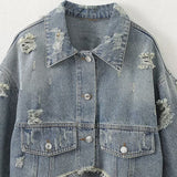 Fongt Homemade New Women's Classic Stylish Denim Short Jacket Coat 8197295