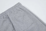 Star Patch Baggy Sweatpants-Outfit