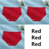 Hot Ice Silk Women Panties Invisible Ultra Thin Seamless Underwear Briefs Underpants Sexy Lingerie Solid Panties