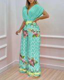 Fongt Spring And Summer New Women's Explosive Temperament Commuting Two Sets Of Trousers Suit