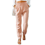 Spring Ruffled Elastic Waist Belt High-waisted