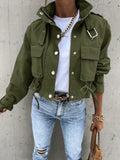 / Winter 2024 Women's New Biker Jacket Short Jacket-Outfit
