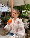 Knitted Chunky Cardigan-Outfit