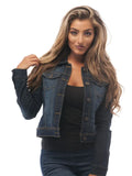 Spring New Small Sweet Wind Jacket Female Short Money Slim Retro Temperament Short Denim Coat-Outfit