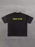 Street Printed Large T-Shirt Gothic 2024 Graphics T-Shirt Y2k Blouse Armed Gothic Men's Short Sleeves-Outfit