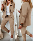 Fongt New Casual Fashion Suit Suit Women's Suit