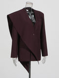 Fongt 2025 Autumn And Winter New High-End Oscarb Shawl With A Buckle Suit Jacket Women's