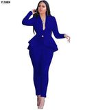 10 Colors Africa Clothes African Dashiki 2 Two Piece Set Women Dashiki Fashion Top And Pants Famous Party Plus Size Suit