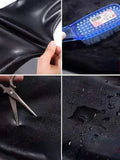 Leggings Women Warm Leather High Waisted Strengthed Thick Velvet Black Slimming Faux Pu Leather Leggings for Women-Outfit