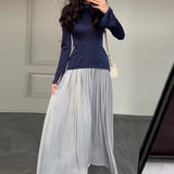 Fongt Autumn New Explosion Fashion Matchmaking Tie With Dressing Dress