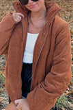 Stand Collar Puffer Coat 1028-1-Outfit
