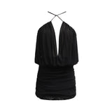 Fongt Style Dress Woman 2025 Spring And Summer New Fashion Temperament Hot Girl Style Skirt Folded Design