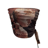 Explosion Recommended Y2k Hottie Braid Small Sling Belt With Chest Mat Tie Mesh Yarn Tidly Wrapped Bra T-Shirt