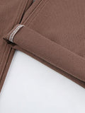 Corduroy Straight Leg Pants-Outfit