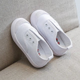 Candy Color Kids Shoes For Girl Children Canvas Shoes White Sneakers Comfortable Boys Flat School