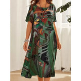 Summer Sleeve Loose Round Neck