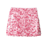Fongt Explosion Women's Short Design Lien A-Character Skirt