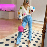 Knitted Chunky Cardigan-Outfit