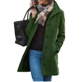 Fongt Autumn And Winter Explosion Bill Thick Hair Of The Woman's Coat In The Long Quality Coat Wish Direct Sales