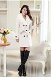 Fongt Autumn And Winter Large-Size Hairy Women's Coat Double Buckle Ebay Big Coat Collar