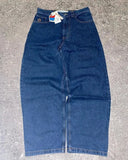 Year's Hot Classic Retro Y2K Loose Letter Jeans High Street Leisure Punk Style Is Wide.-Outfit
