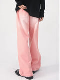 vintage upcycle baggy jeans with faded