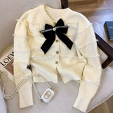 Sweater Jacket Women's Autumn And Winter 2023 New Style Design Feel Minority Foreign Style Loose Lazy Style Sweater-Outfit
