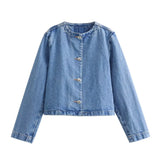 New Breasted Denim Jacket 6164160-Outfit