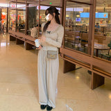 Lace Collar Bow Tie Bottom Shirt Women's New Spring Blouse Design Sense Minority Wear Long-Sleeved