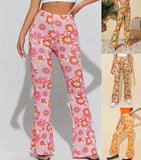 Charming Summer Floral Sexy Bell-bottom