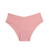 Seamless Women's Panties Sexy Underwear Briefs Low Rise Solid Female Panty Comfort Lady Lingerie