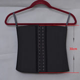 Fongt Steel Bones Summer Breathable Mesh Latex Bodywear Waist Trainer Postpartum Waist-To-Belt