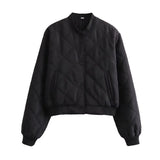 Fongt 2025 Women's New Comfortable Casual Short Cotton Jacket Jacket A19847
