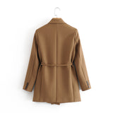 Fongt Women's Clothing 2025 Autumn New Casual Suit Jacket Top A8PS592