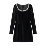 Fongt Women's ZA New Side To Receive Short-Singed A-Shaped Dress