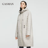 2022 New Women's spring jacket Autumn Women Coat Long parka Fashion women's jackets female Thin Cotton