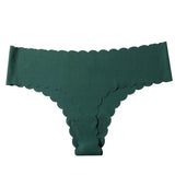 Fongt Lady One-Thick Thread Wave Side Cotton Crotch Low-Waist Bikini Trousers