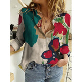 Casual Long Sleeve Chiffon