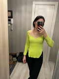 Fongt New Autumn And Winter Elastic Open Shoulder Base Knit-Outfit