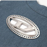 Denim Halter Corset