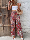 Summer Fashionable Printed Elastic Waist