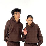 Fongt New Popular Series Set Teen Sports Hoodie Hoodie Hoodie Trousers Set