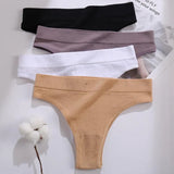 Sexy Thong Panties Women's Underwear G-String Female Underpants Seamless Briefs Intimates Sexy Lingerie T-Back