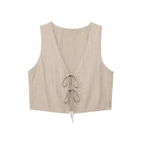 New Textured Vest 8338772 Long Skirt 4764409-Outfit