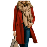 Fongt Autumn And Winter New Products Burst The Long Hair Of The Female Coat Dark Button Niot Jacket