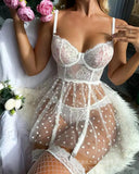 Sexy Sexy Skirt Lingerie Suit-Outfit