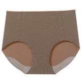 Seamless Panties for Women High Waist Sexy Lingerie Women's Underwear Invisible Briefs Soft Solid Color Underpants Plus