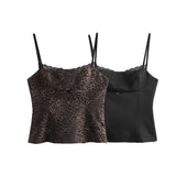 New Silk Satin Textured Underwear Printed Blouse 3067132-Outfit