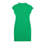 New Stretch Slim Sleeveless Knitted Short Dress 5039644-Outfit