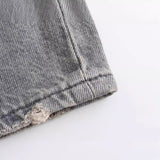 Fongt Long Leisure New Autumn 2025 Wide-Legged Jeans Women's Clothing